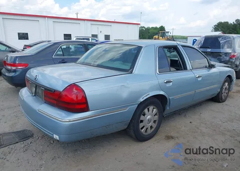 2004 Mercury Grand Marquis Ls z USA, uszkodzony, nr VIN 2MEFM75W24X635103